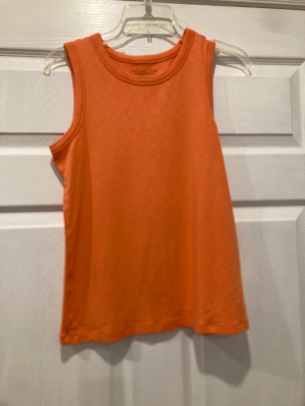 Rachel Zoe Basic Essentials Bright Coral  Tank Top